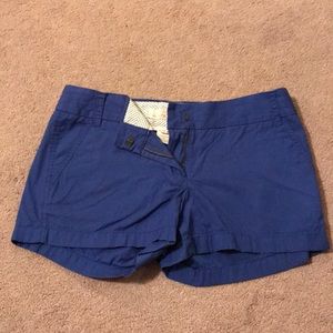 J. CREW Royal Blue Shorts